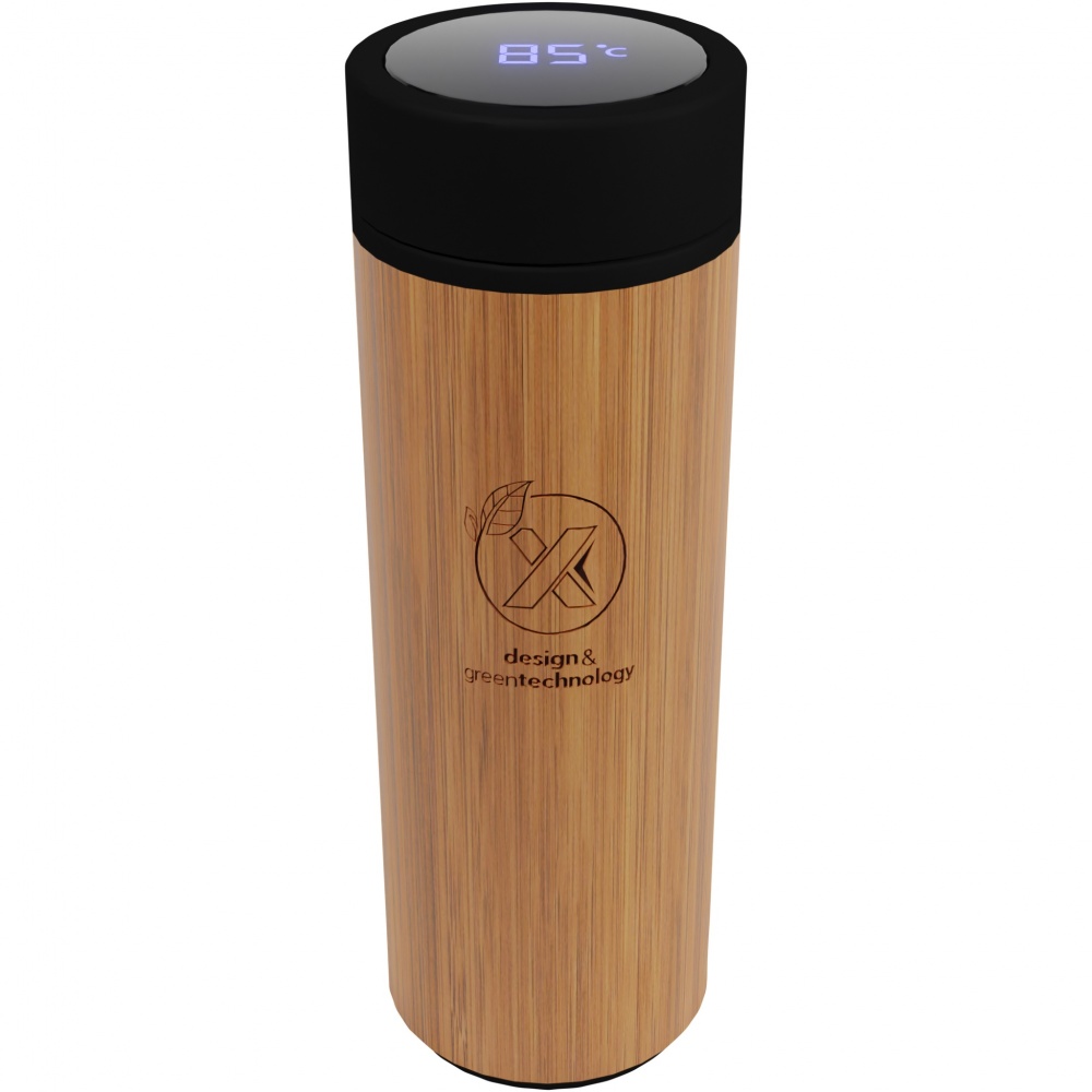 Logotrade advertising product image of: SCX.design D11 500 ml bamboo smart bottle