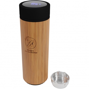 Logo trade corporate gifts image of: SCX.design D11 500 ml bamboo smart bottle