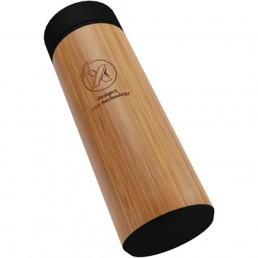 Logotrade promotional merchandise image of: SCX.design D11 500 ml bamboo smart bottle