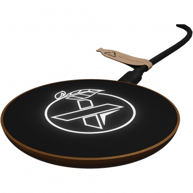 Logo trade promotional items image of: SCX.design W13 10W wooden wireless charging station