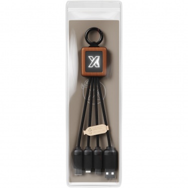 Logo trade promotional products picture of: SCX.design C19 wooden easy to use cable