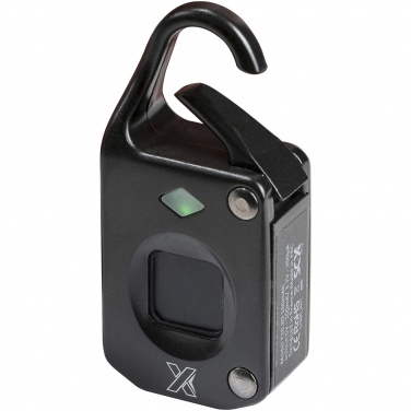 Logo trade promotional merchandise image of: SCX.design T10 fingerprint padlock