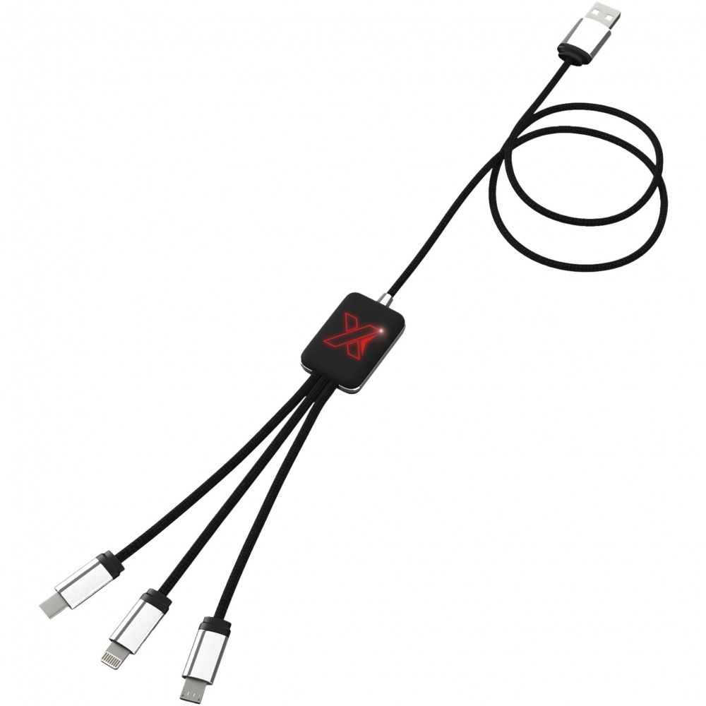 Logotrade promotional giveaways photo of: SCX.design C17 easy to use light-up cable