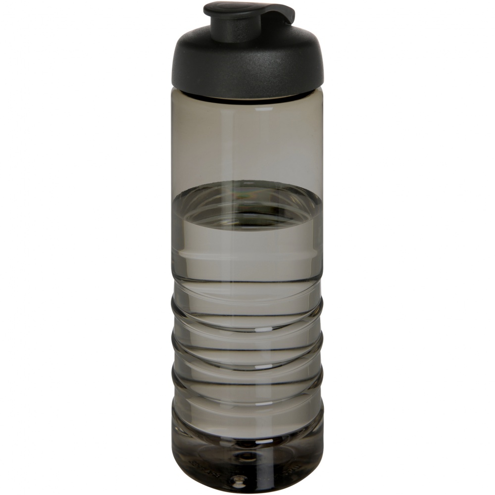 Logotrade promotional merchandise picture of: H2O Active® Eco Treble 750 ml flip lid sport bottle