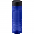 H2O Active® Eco Treble 750 ml screw cap water bottle , Blue / Solid black