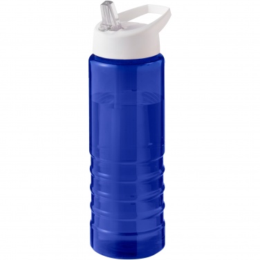 Logo trade corporate gift photo of: H2O Active® Eco Treble 750 ml spout lid sport bottle 