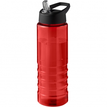 Logotrade promotional merchandise image of: H2O Active® Eco Treble 750 ml spout lid sport bottle 