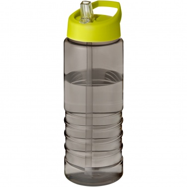 Logotrade promotional giveaway image of: H2O Active® Eco Treble 750 ml spout lid sport bottle 