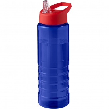 Logo trade business gift photo of: H2O Active® Eco Treble 750 ml spout lid sport bottle 