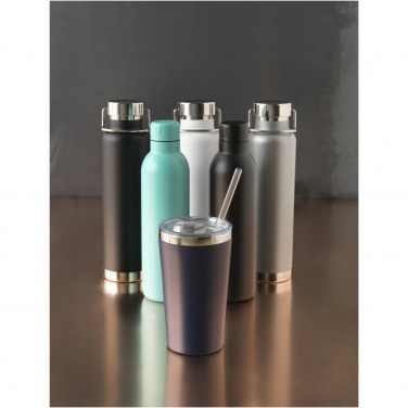 Logo trade promotional merchandise image of: Thor 650 ml copper vacuum insulated sport bottle