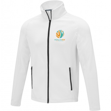 Logo trade promotional giveaways picture of: Zelus men's fleece jacket