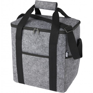 Logotrade corporate gift picture of: Felta GRS recycled felt bottle cooler bag 21L