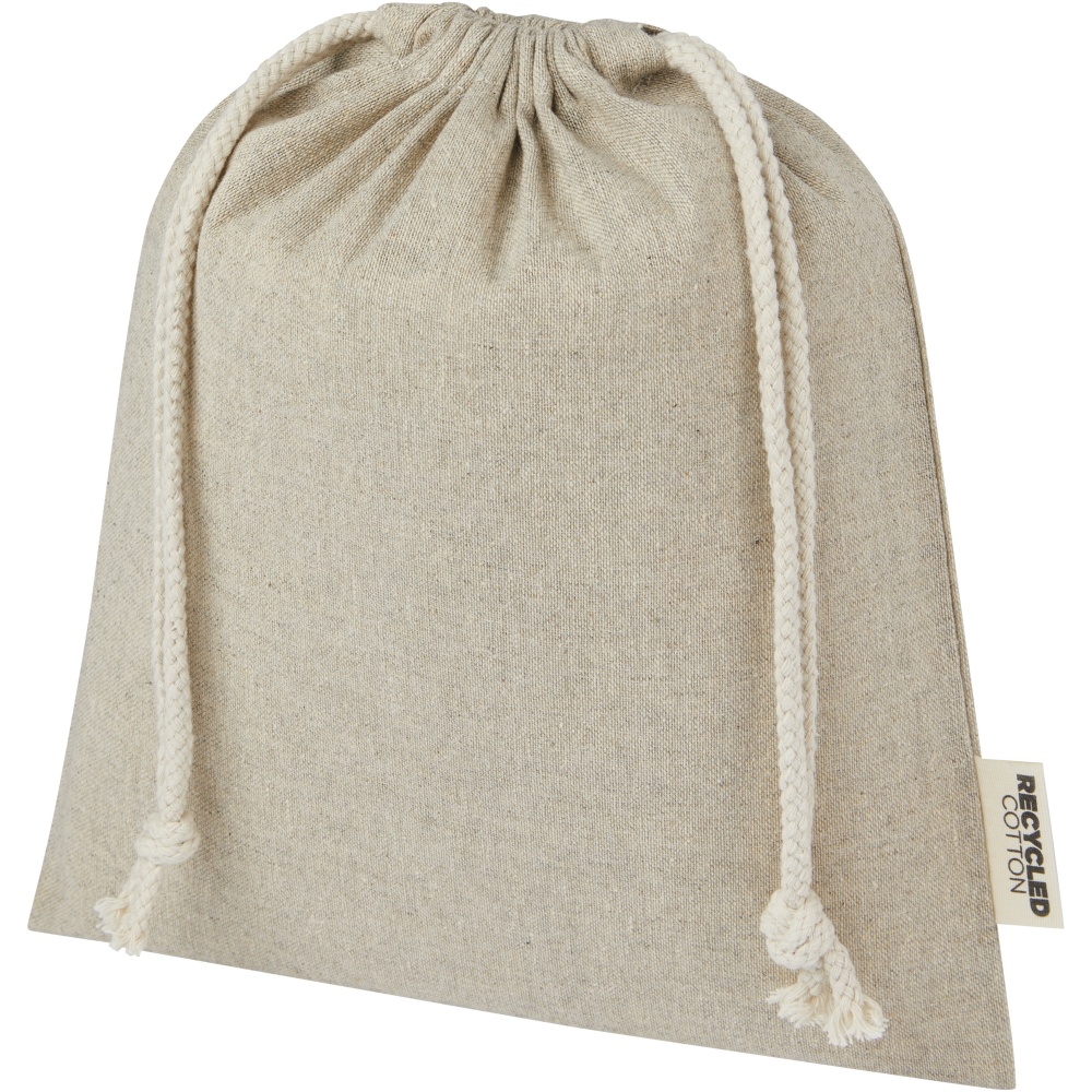 Logotrade corporate gift picture of: Pheebs 150 g/m² GRS recycled cotton gift bag medium 1.5L