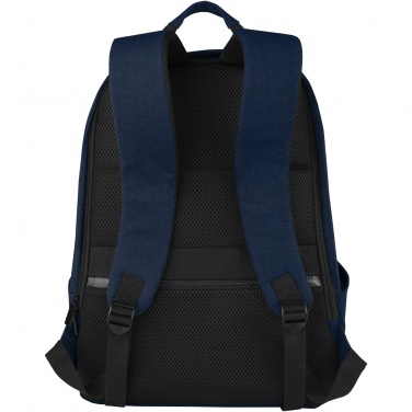 Logo trade promotional merchandise picture of: Joey 15.6" GRS recycled canvas anti-theft laptop backpack 18L