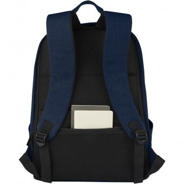 Logotrade promotional giveaway picture of: Joey 15.6" GRS recycled canvas anti-theft laptop backpack 18L