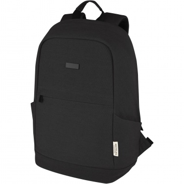 Logotrade promotional merchandise picture of: Joey 15.6" GRS recycled canvas anti-theft laptop backpack 18L