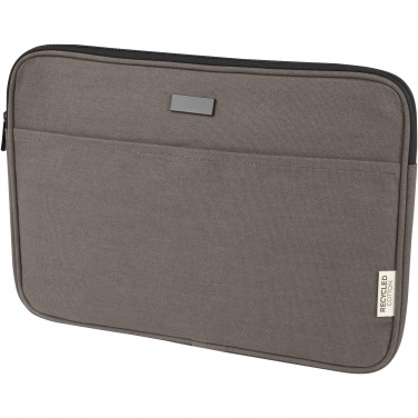 Logotrade corporate gift picture of: Joey 14" GRS recycled canvas laptop sleeve 2L