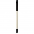 Dairy Dream recycled milk cartons ballpoint pen, Solid black