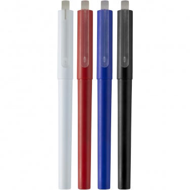 Logotrade corporate gift image of: Mauna recycled PET gel rollerball pen