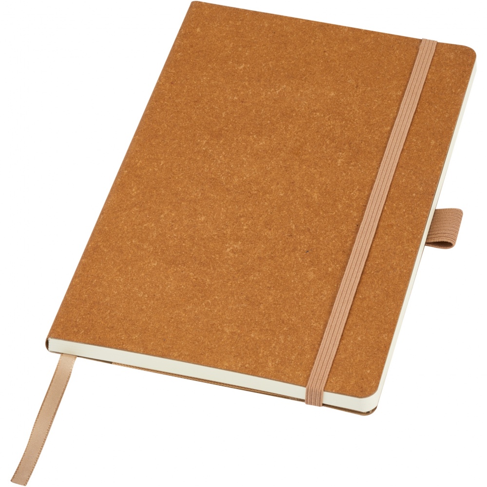 Logotrade promotional gift picture of: Kilau recycled leather notebook 