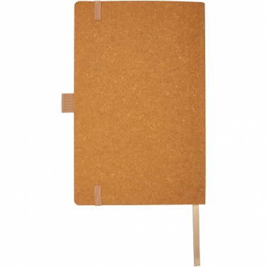 Logotrade promotional product image of: Kilau recycled leather notebook 