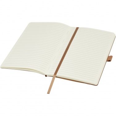 Logo trade promotional gifts image of: Kilau recycled leather notebook 