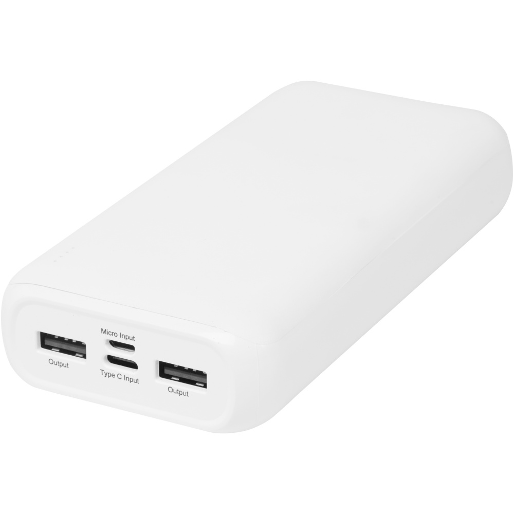 Logotrade promotional item picture of: Electro 20.000 mAh recycled plastic power bank 