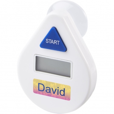 Logo trade promotional giveaways picture of: Guitty digital shower timer