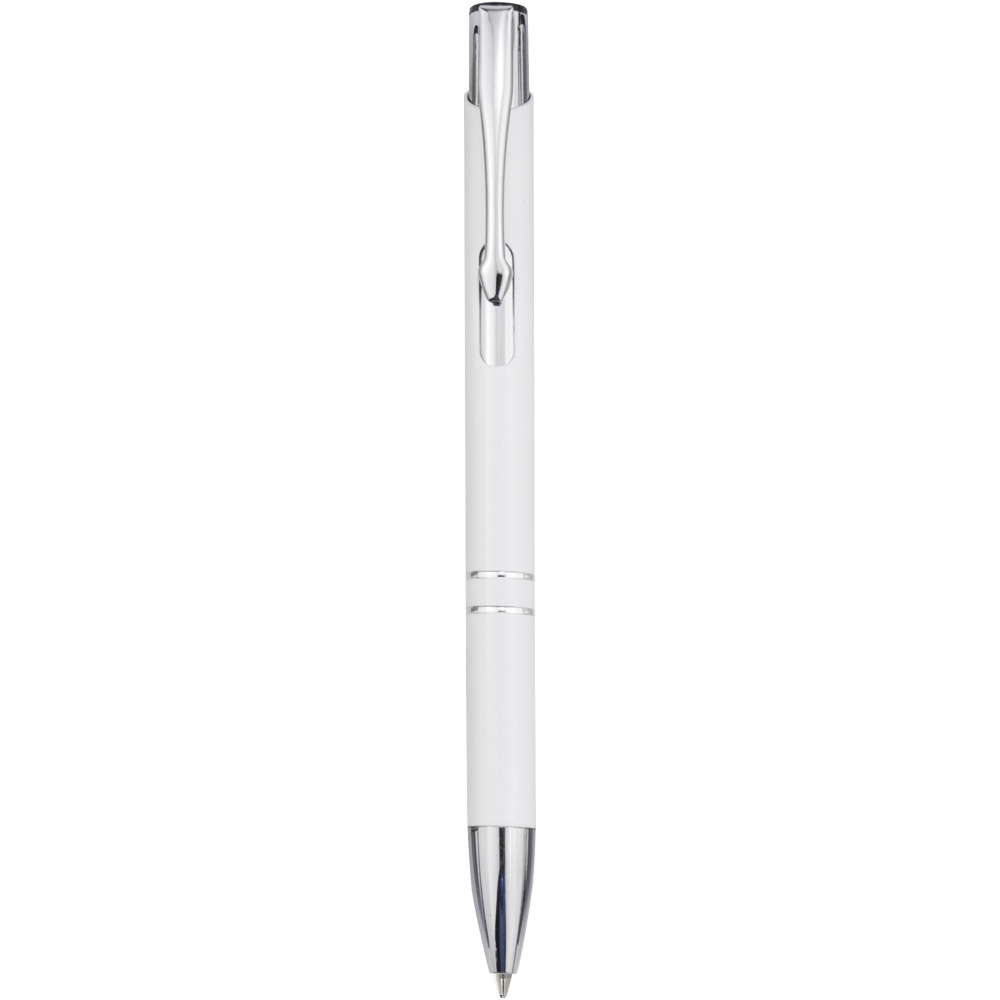 Logo trade promotional gifts picture of: Moneta recycled aluminium ballpoint pen