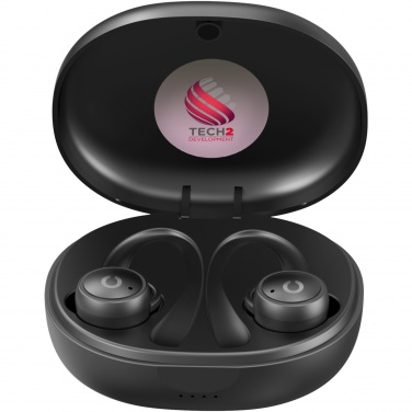 Logo trade promotional giveaways image of: Prixton TWS160S sport Bluetooth® 5.0 earbuds