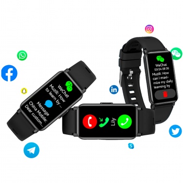 Logotrade promotional giveaway image of: Prixton AT806 multisport smartband with GPS