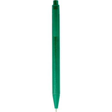 Logo trade corporate gifts picture of: Chartik monochromatic recycled paper ballpoint pen with matte finish