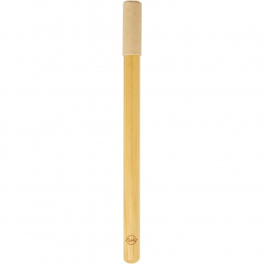 Logo trade promotional gift photo of: Perie bamboo inkless pen