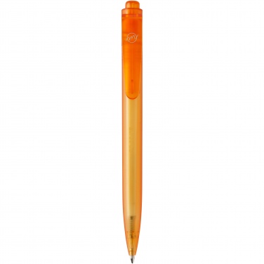 Logo trade promotional items image of: Thalaasa ocean-bound plastic ballpoint pen