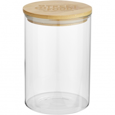 Logo trade business gifts image of: Boley 550 ml glass food container