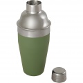 Gaudie recycled stainless steel cocktail shaker, Heather green