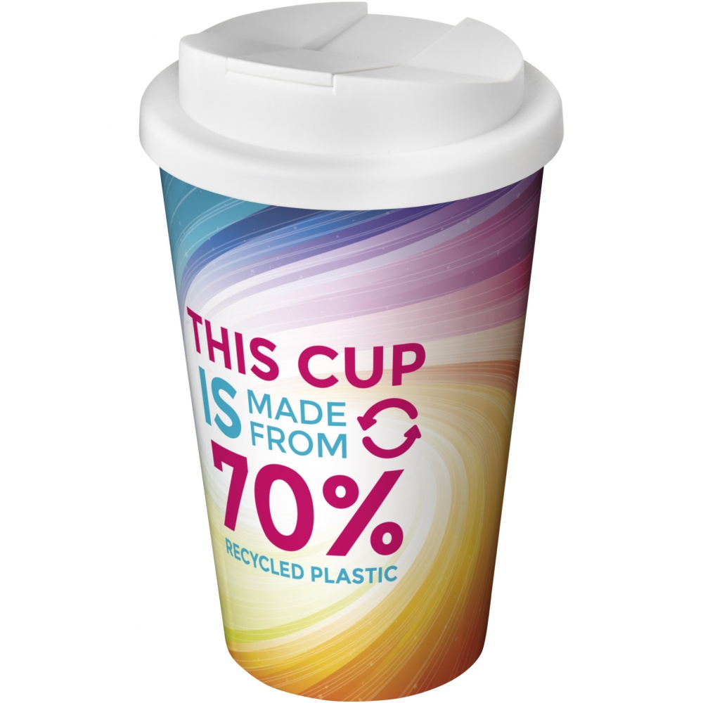 Logotrade promotional merchandise photo of: Brite-Americano® Eco 350 ml spill-proof insulated tumbler