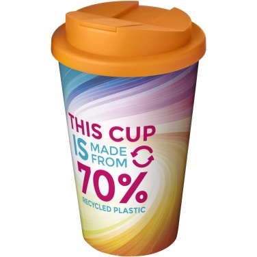 Logotrade promotional giveaway image of: Brite-Americano® Eco 350 ml spill-proof insulated tumbler