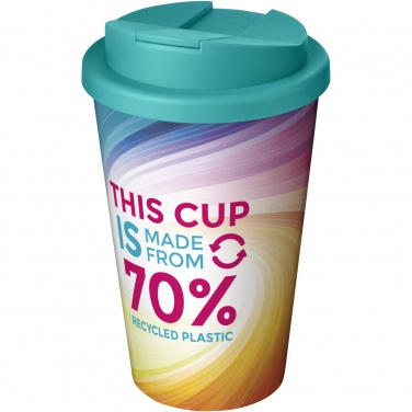 Logo trade corporate gifts image of: Brite-Americano® Eco 350 ml spill-proof insulated tumbler