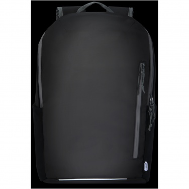 Logo trade promotional merchandise photo of: Aqua 15" GRS recycled water resistant laptop backpack 21L