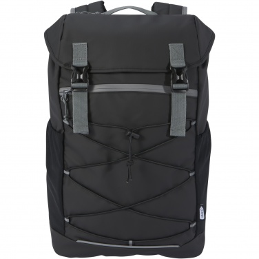 Logotrade promotional merchandise photo of: Aqua 15.6" GRS recycled water resistant laptop backpack 23L