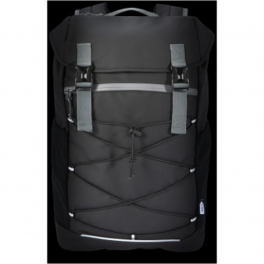 Logotrade promotional giveaway image of: Aqua 15.6" GRS recycled water resistant laptop backpack 23L