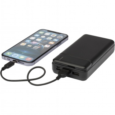 Logotrade advertising product image of: Loop 20.000 mAh recycled plastic power bank 