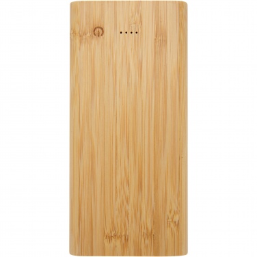 Logo trade promotional product photo of: Tulda 10.000 mAh bamboo power bank