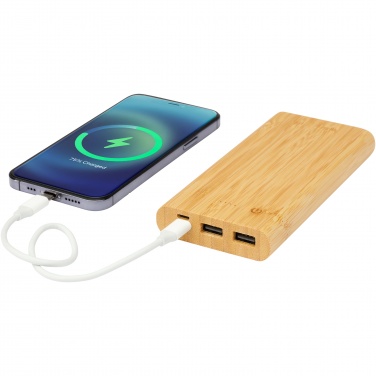 Logotrade advertising product picture of: Tulda 10.000 mAh bamboo power bank