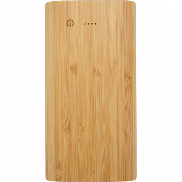 Logo trade promotional items image of: Tulda 20.000 mAh bamboo power bank