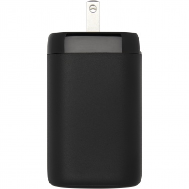 Logo trade promotional merchandise picture of: ADAPT 25W recycled plastic PD travel charger