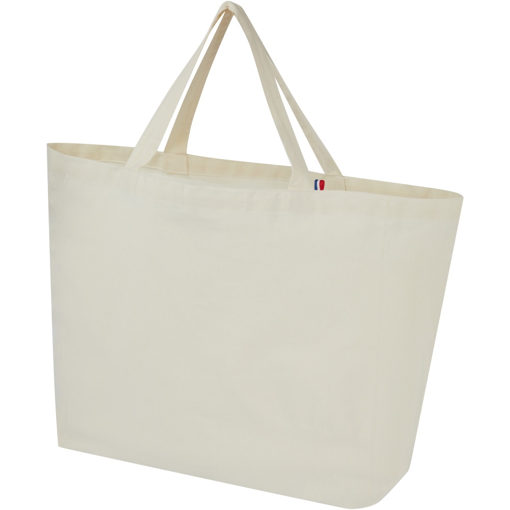 Logotrade business gift image of: Cannes 200 g/m2 recycled shopper tote bag 10L