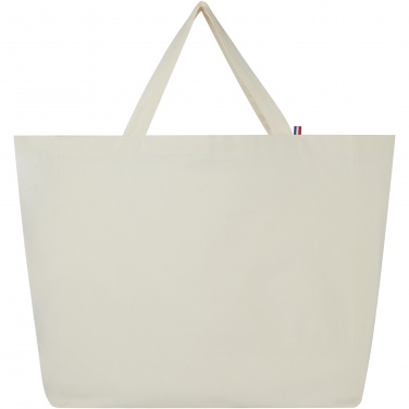 Logo trade corporate gifts image of: Cannes 200 g/m2 recycled shopper tote bag 10L