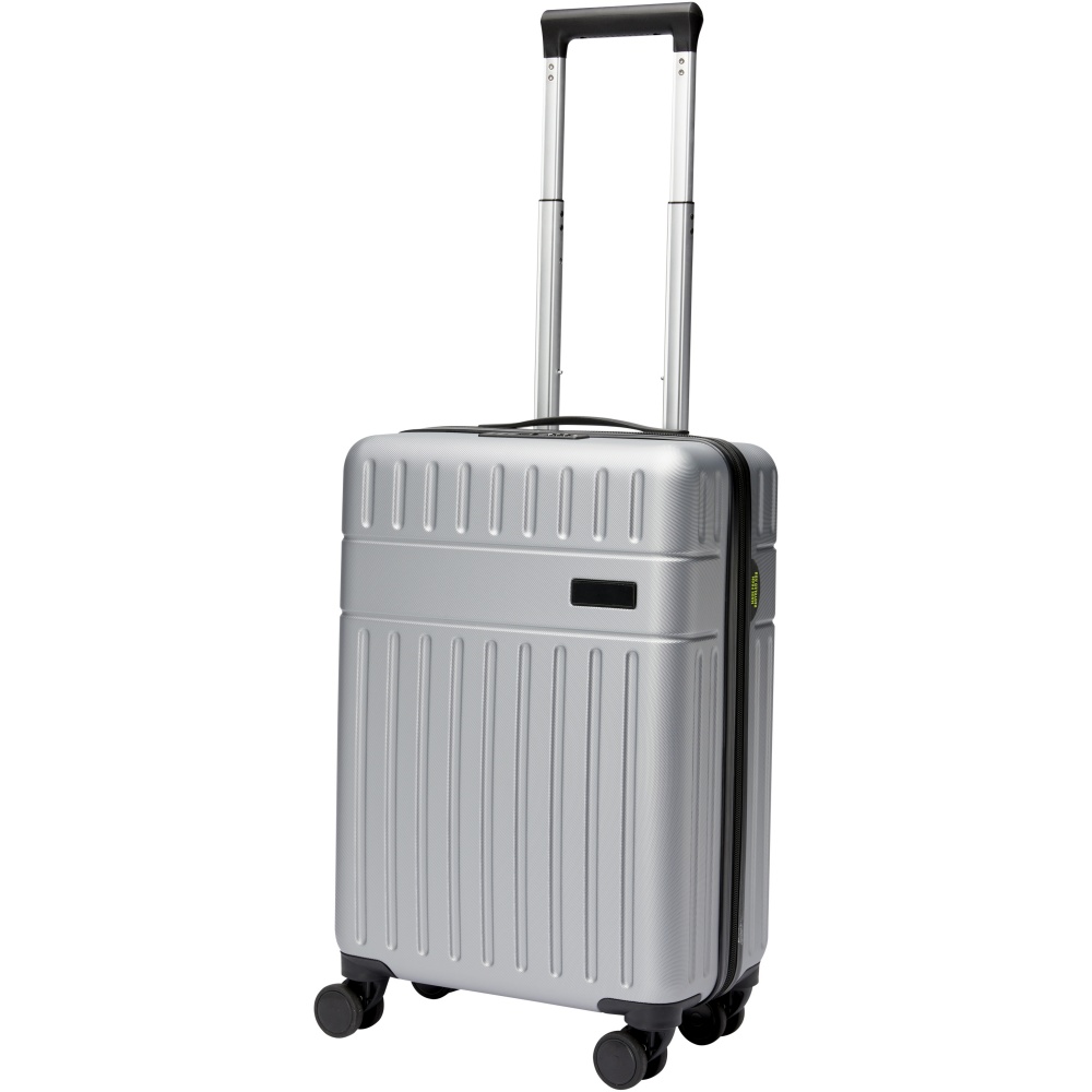 Logo trade promotional item photo of: Rover 20" GRS recycled cabin trolley 40L